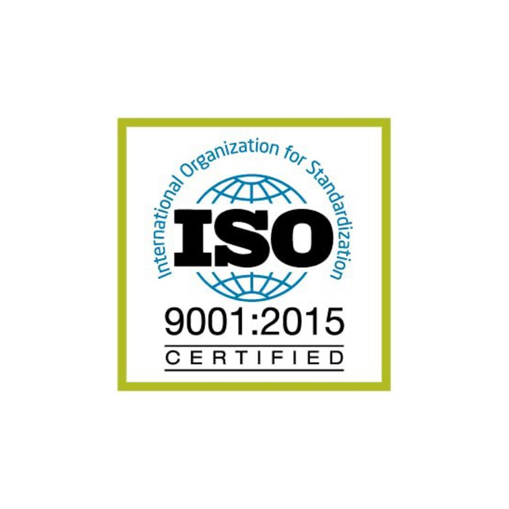 ISO 9001:2015 Certified