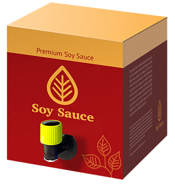 soy sauce bag in box solution