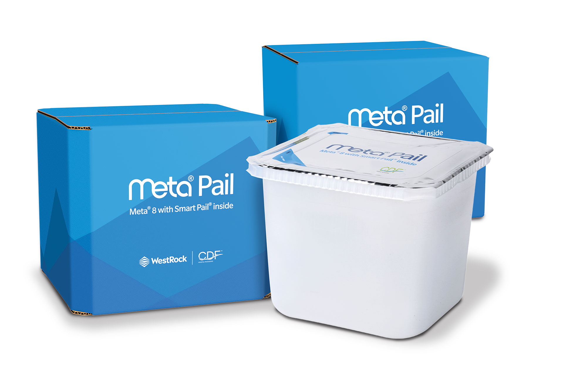 Plastic Pail Shipping Boxes Smart Pail CDF Corporation