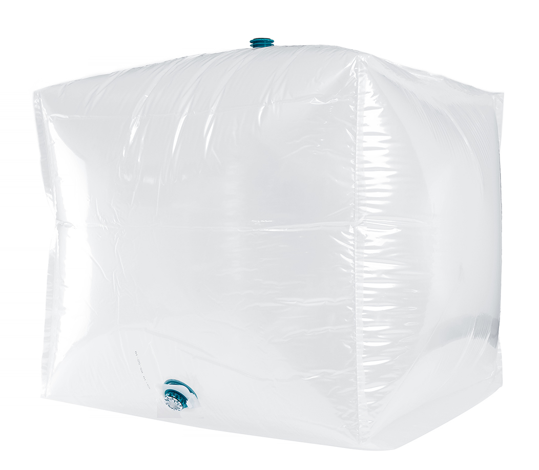 Bag-in-Box - White box and bags.